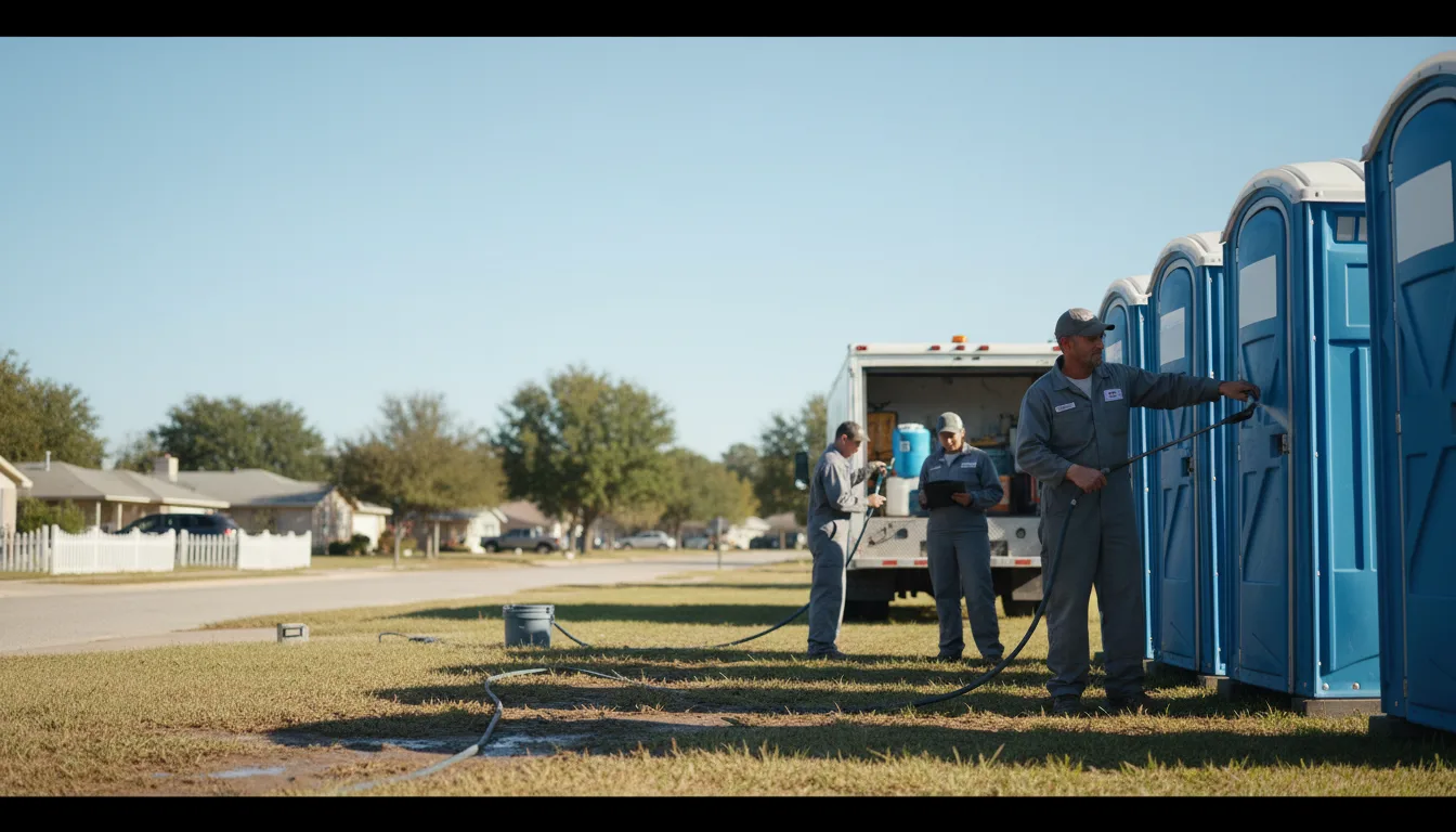 Long-Term Portable Toilet Rental in Daleville, AL near me